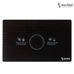 Clapetă cu senzor din sticlă neagră – Relax Regal