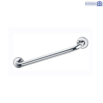 Bară de sprijin dreaptă din inox METRONOM MTR-B010, lungime 600 mm, finisaj periat.