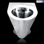 Vas de toaletă suspendat din inox MTR-V012 METRONOM – design profesional