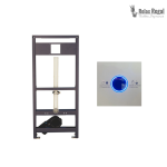 Rezervor pisoar încastrat cu panou frontal din inox și senzor touchless