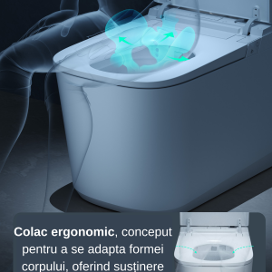 Toaletă inteligentă RR110H CULLIAN varianta pătrată - Smart WC/Toaleta Japoneză - imagine 32
