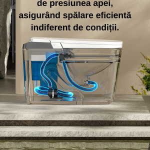 Toaletă inteligentă RR110H CULLIAN varianta pătrată - Smart WC/Toaleta Japoneză - imagine 48