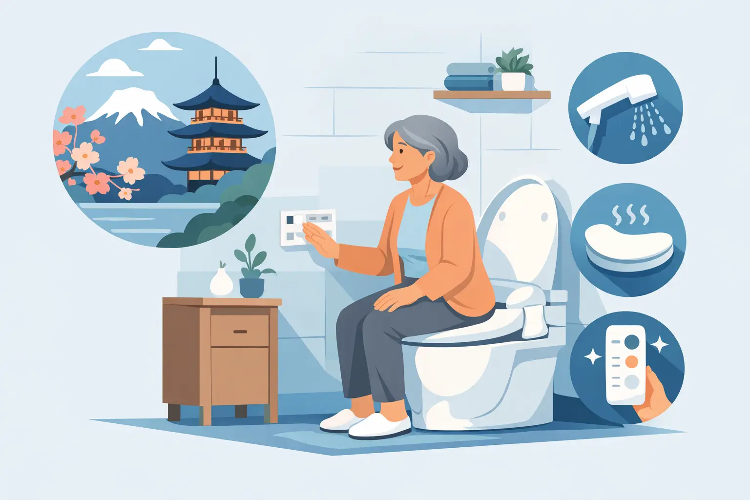 Toaleta japoneză pentru vârstnici merită?