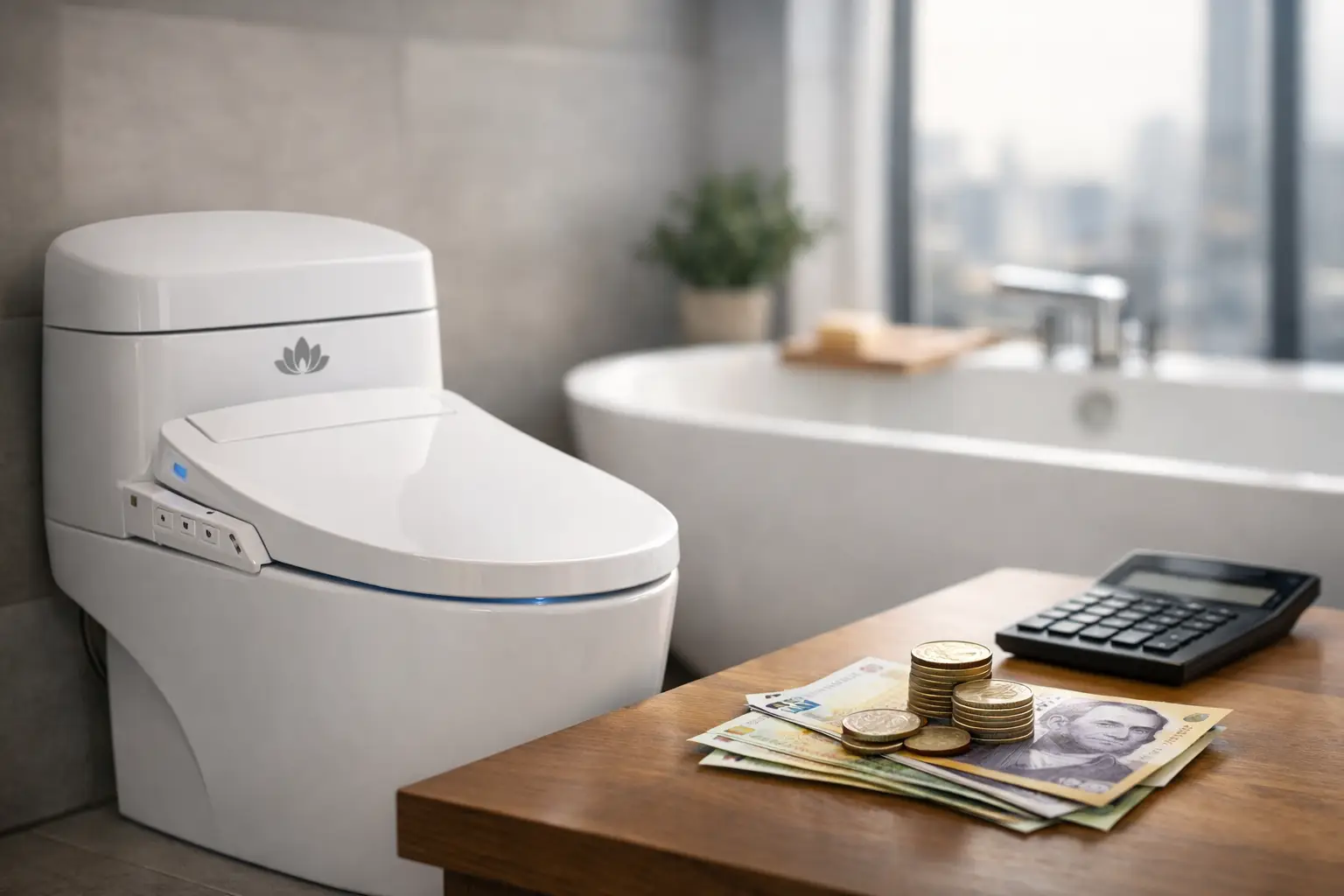 Toaleta japoneza pret Romania - cat costa