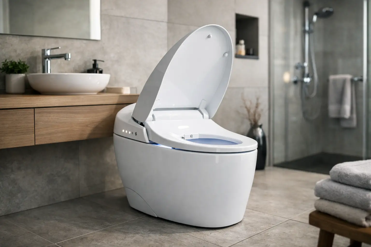 Ghid amenajare baie cu WC inteligent