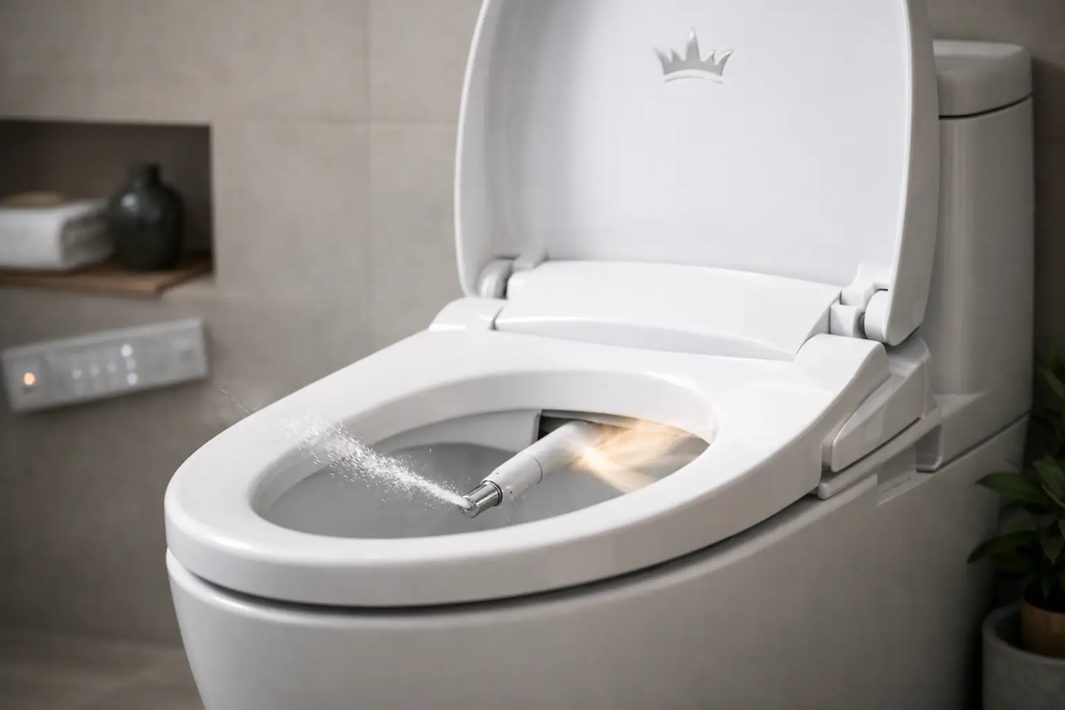 Review WC-bideu cu uscare aer: merită?