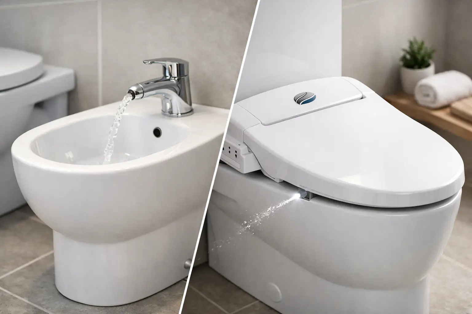 WC-bideu versus bideu electric: ce alegi?