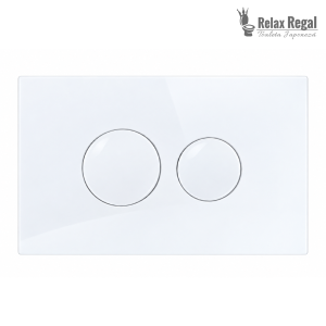 Clapetă de acționare RR081H/B Relax-Regal albă - imagine 1